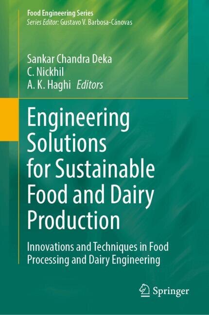 Front cover_Engineering Solutions for Sustainable Food and Dairy Production