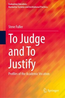 Front cover_To Judge and To Justify