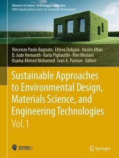 Couverture_Sustainable Approaches to Environmental Design, Materials Science, and Engineering Technologies, Vol.1