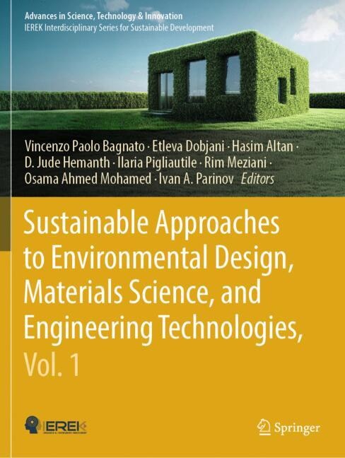 Couverture_Sustainable Approaches to Environmental Design, Materials Science, and Engineering Technologies, Vol. 1