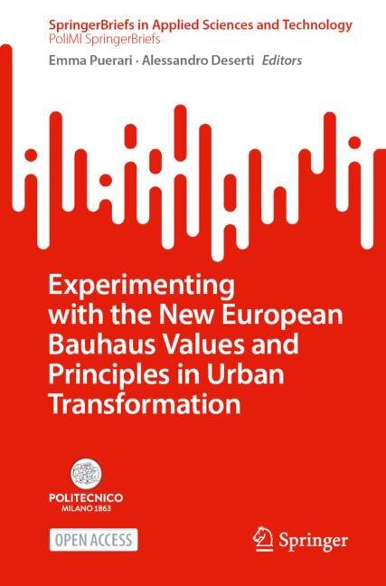 Front cover_Experimenting with the New European Bauhaus Values and Principles in Urban Transformation