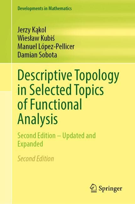 Couverture_Descriptive Topology in Selected Topics of Functional Analysis