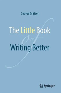 Couverture_The Little Book of Writing Better