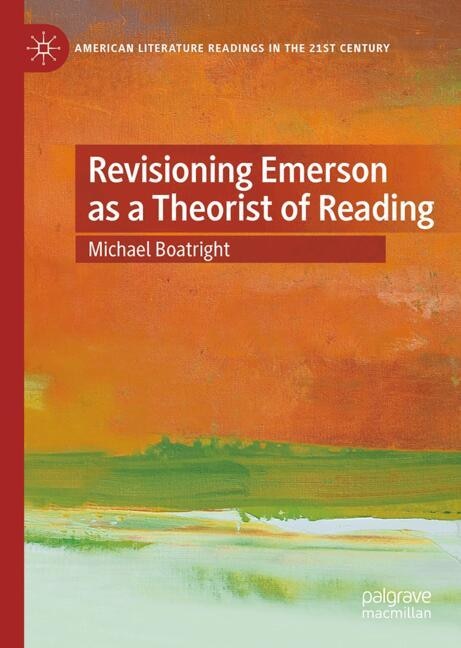 Couverture_Revisioning Emerson as a Theorist of Reading