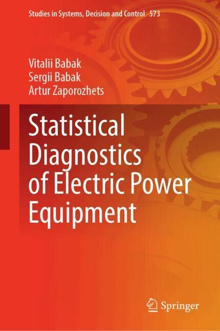 Front cover_Statistical Diagnostics of Electric Power Equipment