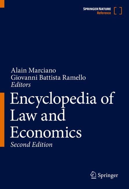 Front cover_Encyclopedia of Law and Economics