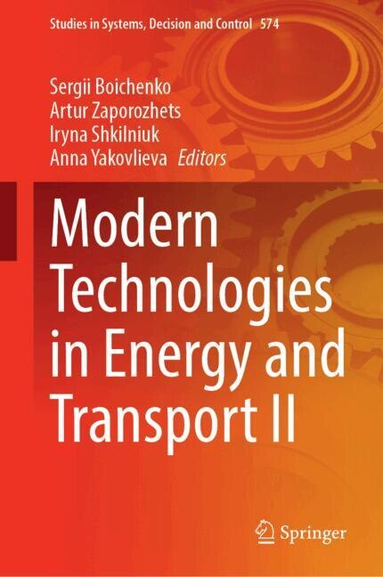 Couverture_Modern Technologies in Energy and Transport II