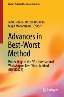 Couverture_Advances in Best-Worst Method