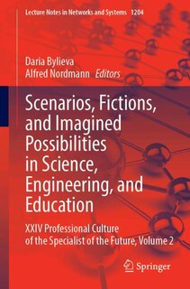 Front cover_Scenarios, Fictions, and Imagined Possibilities in Science, Engineering, and Education