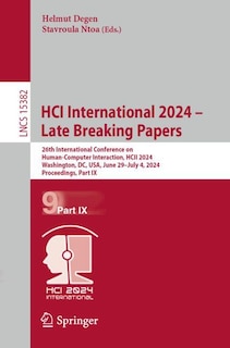 Front cover_HCI International 2024 - Late Breaking Papers