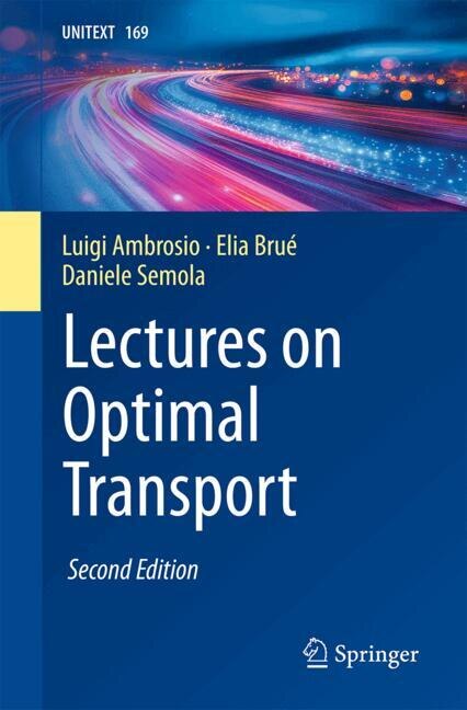 Front cover_Lectures on Optimal Transport