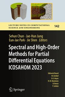 Couverture_Spectral and High-Order Methods for Partial Differential Equations ICOSAHOM 2023