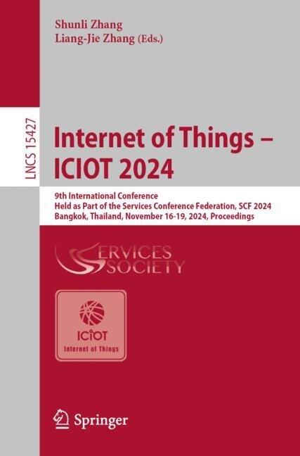 Front cover_Internet of Things - ICIOT 2024