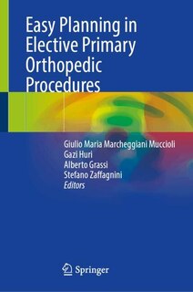 Couverture_Easy Planning in Elective Primary Orthopedic Procedures