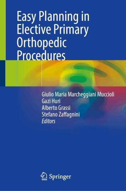 Couverture_Easy Planning in Elective Primary Orthopedic Procedures