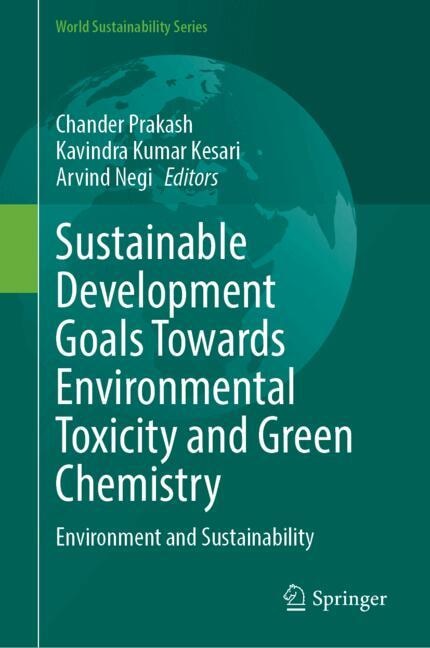 Couverture_Sustainable Development Goals Towards Environmental Toxicity and Green Chemistry