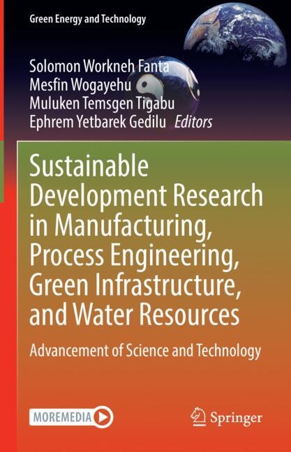 Couverture_Sustainable Development Research in Manufacturing, Process Engineering, Green Infrastructure, and Water Resources