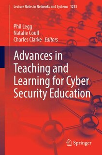 Couverture_Advances in Teaching and Learning for Cyber Security Education