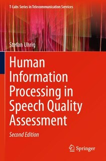 Couverture_Human Information Processing in Speech Quality Assessment