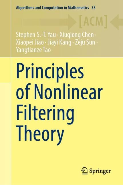 Couverture_Principles of Nonlinear Filtering Theory