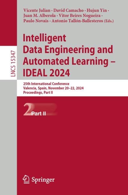 Front cover_Intelligent Data Engineering and Automated Learning - IDEAL 2024