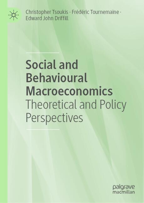 Front cover_Social and Behavioural Macroeconomics