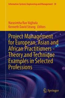 Couverture_Project Management for European, Asian and African Practitioners-Theory and Technique Examples in Selected Professions