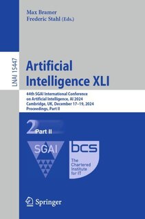 Front cover_Artificial Intelligence XLI
