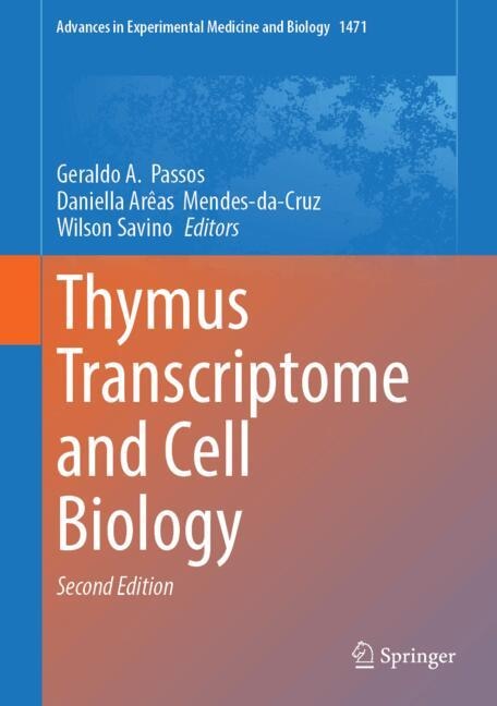 Front cover_Thymus Transcriptome and Cell Biology