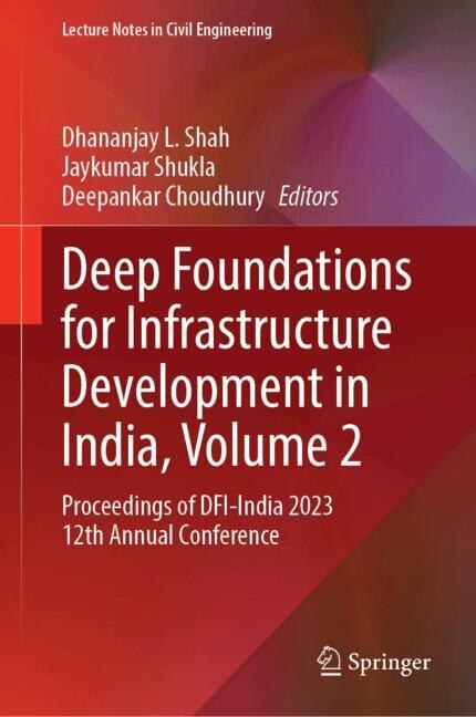 Couverture_Deep Foundations for Infrastructure Development in India, Volume 2