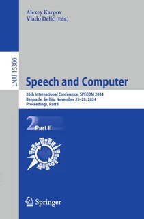 Couverture_Speech and Computer