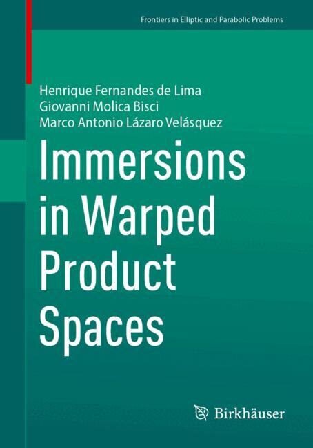 Couverture_Immersions in Warped Product Spaces