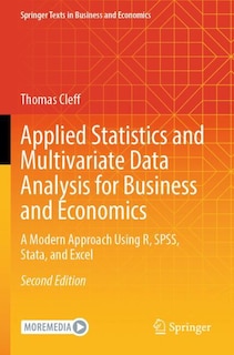 Front cover_Applied Statistics and Multivariate Data Analysis for Business and Economics