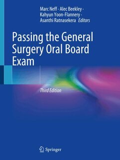 Front cover_Passing the General Surgery Oral Board Exam