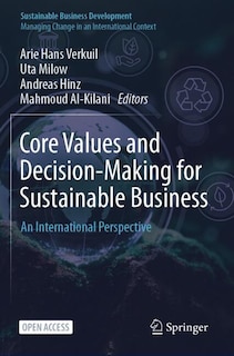 Couverture_Core Values and Decision-Making for Sustainable Business