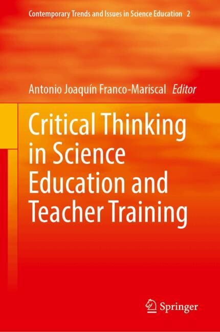 Front cover_Critical Thinking in Science Education and Teacher Training