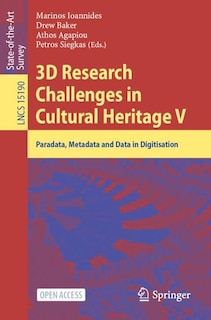 Couverture_3D Research Challenges in Cultural Heritage V