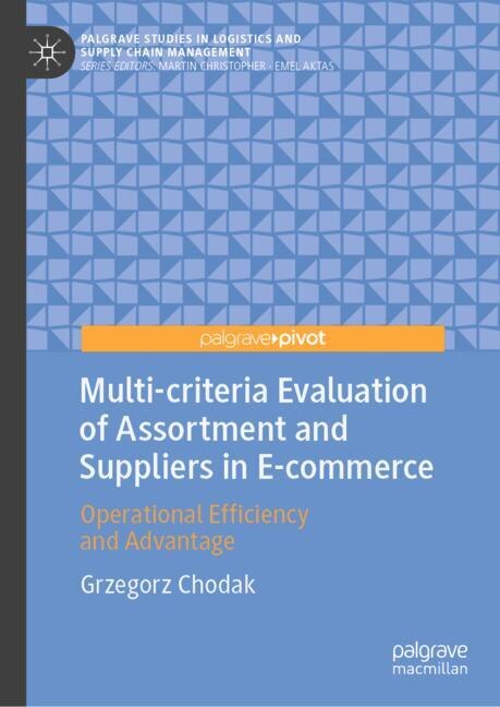 Front cover_Multi-criteria Evaluation of Assortment and Suppliers in E-commerce