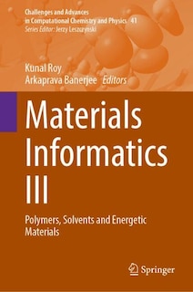 Front cover_Materials Informatics III