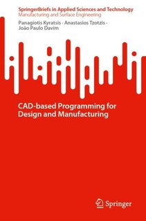 Front cover_CAD-based Programming for Design and Manufacturing