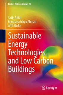 Couverture_Sustainable Energy Technologies and Low Carbon Buildings