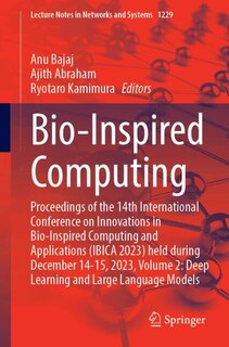Front cover_Bio-Inspired Computing