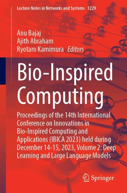 Front cover_Bio-Inspired Computing