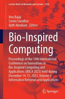 Front cover_Bio-Inspired Computing