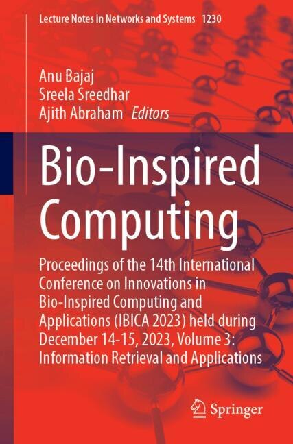 Front cover_Bio-Inspired Computing