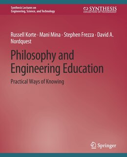 Front cover_Philosophy and Engineering Education