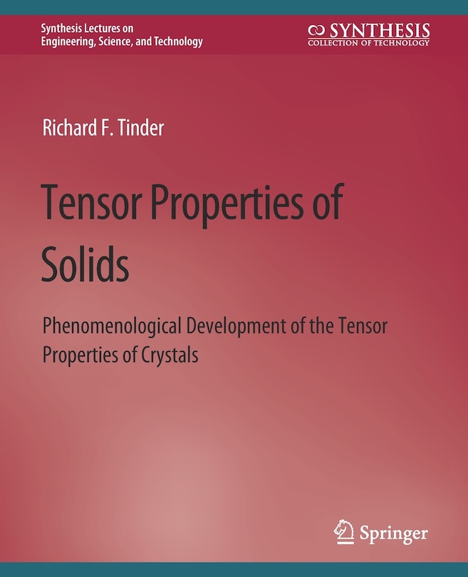 Couverture_Tensor Properties of Solids, Part Two