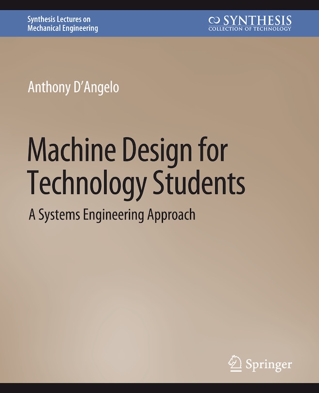 Front cover_Machine Design for Technology Students