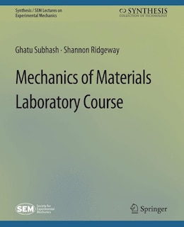 Front cover_Mechanics of Materials Laboratory Course