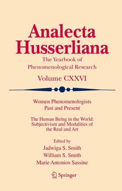 Couverture_Women Phenomenologists Past and Present